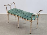 Palladio Italy Neoclassical Regency Bench