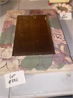 Floral Pottery Mirror