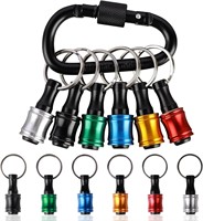 6Pcs Carabiner Bit Holder x2