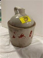 WHITE CROCK JUG