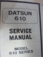 DATSUN 610 FACTORY SERVICE MANUAL