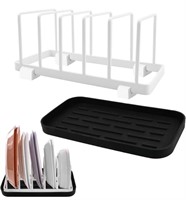 KEGETER DISH DRYING RACK WITH REMOVABLE DRIP TRAY