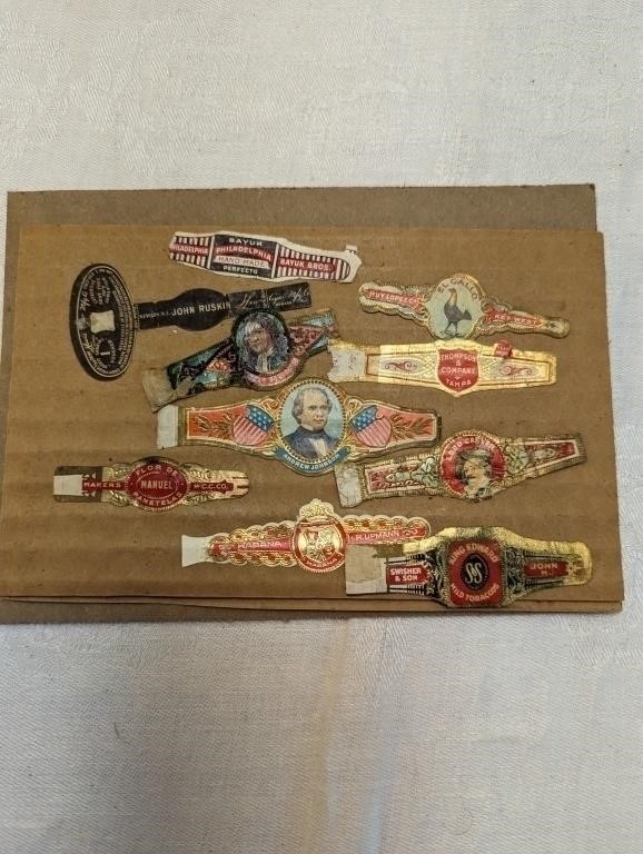 Collection of Cigar Bands