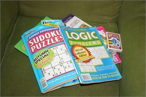 SELECTION OF PUZZLE BOOKS AND MORE