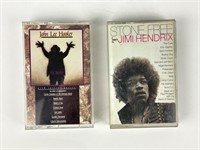 Jimmy Hendrix John Lee Hooker cassettes