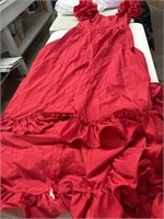 Vintage Red Prom Dress from 70’s to 80’s