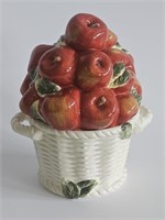 VTG 9" KALDUN AND BOGIE MAJOLIC STYLE APPLE JAR