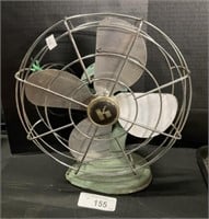 Retro Vintage Metal Sears Desk Fan.