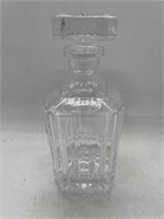 Vintage Clear Cut Glass Decanter