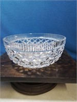 Beautiful lead crystal bowl