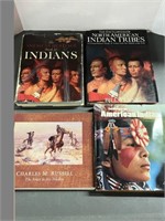 NATIVE AMERICAN HARDCOVER BOOK LOT