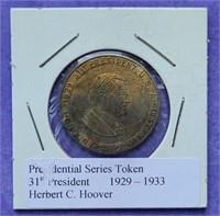 Presidential Series Token Herbert C. Hoover