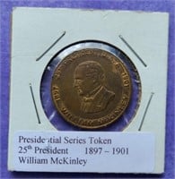 Presidential Series Token William McKinley