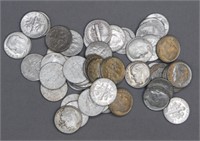 (50) 90% Silver Roosevelt Dimes.