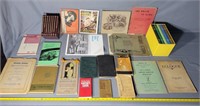 Many Vintage Books and Manuals