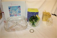 3 Glass Items (See Desc)