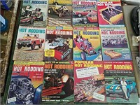 Vintage Popular Hot Rodding Magazines including