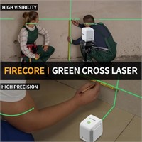 Firecore 82Ft Self Leveling Cross Line Laser