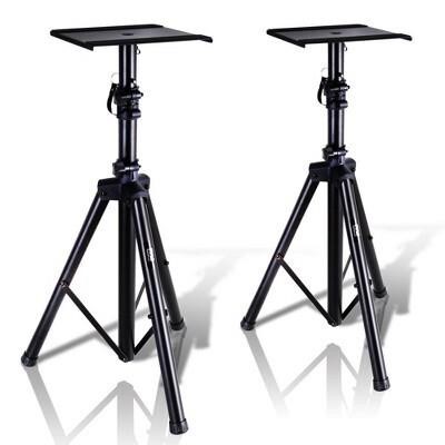 Pyle PSTND32 Tripod Speaker Stand Kit  Black