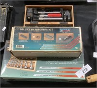 Steelex Bit Set & Sharpening Kit.