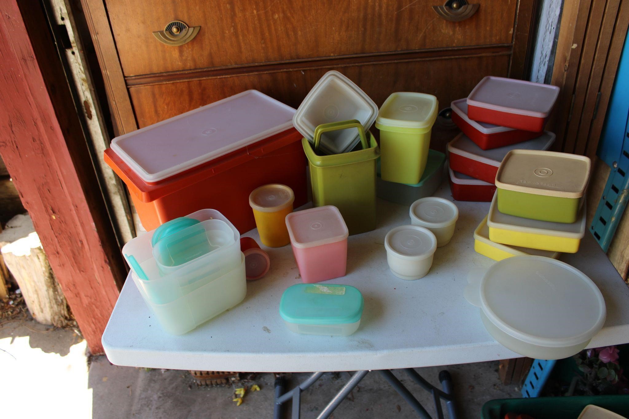 Large Vintage Tupperware Lot