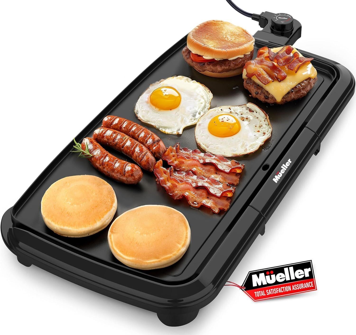 Mueller HealthyBites 20-inch Electric Griddle