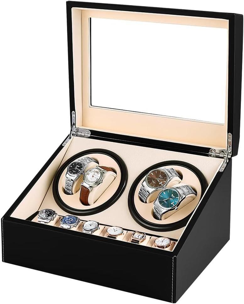 J&T Tech Automatic 4+6 Watch Winder  Mabuchi