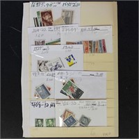 Norway Stamps Mint NH singles and sets, CV $390+