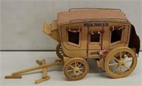 Homemade Wells Fargo Co Covered Wagon