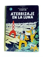 Hergé. On a marché sur la Lune.Ed. espagnole !1967