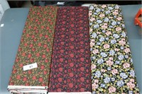 Lot of Floral Fabric-All for one money!