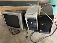 IBM, HP pavilion Towers and Gateway Monitor