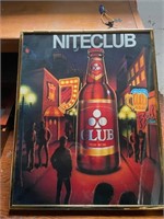 Club Beer Collectors Framed Art