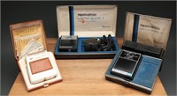 Vintage Collection of Remington Electric Shavers