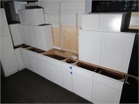 Kitchen Set, White, 30" Uppers