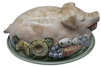 Louisville Stoneware Roasting Pig Platter