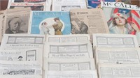 LA Times 1930 William Taft News Papers, Plus Huge