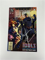 Autograph COA Batman Dark Knight #80 Comics