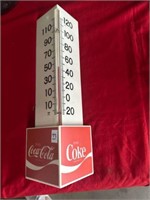 Triangle Plastic "Enjoy Coca-Cola" Thermometer,