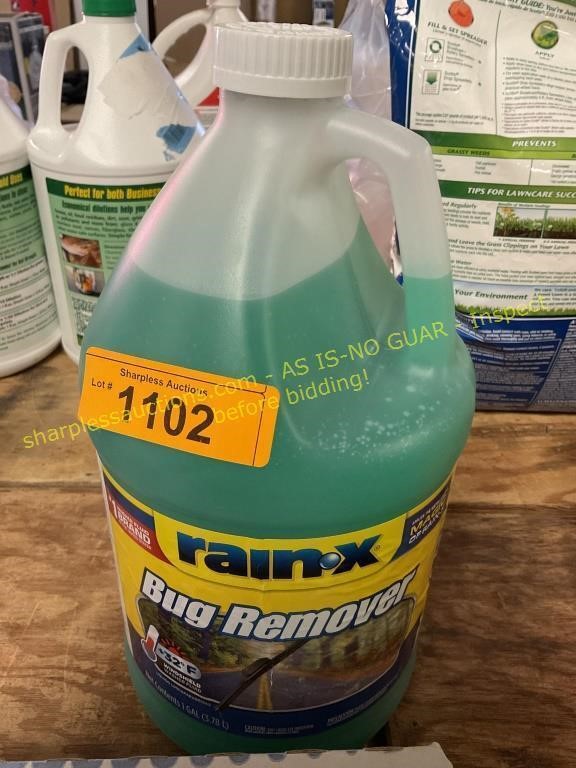 RainX bug remover windshield washer fluid 1gal