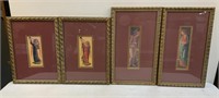(4) Framed Religious Pictures
