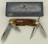 Rough Rider Folding Blade Knife w/ Box
Measures