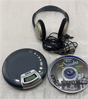 RCA MP3/CD player with phone and cds