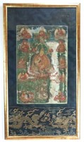 Antique Chinese Silk Embroidery & Painting