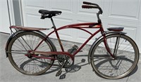 Western flyer early bicycle with headlight and