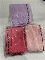 3 PCK MICROFIBRE HAIR TOWEL WRAPS