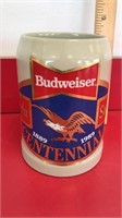 Budweiser Centennial Beer Stein- 5.5” tall North