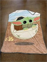 Baby Yoda Blanket