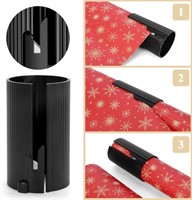 Replaceable Wrapping Paper Cutter 2 Rollers