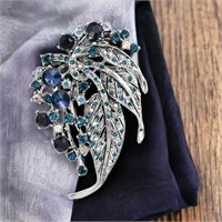 Hollow Out Leaf Vintage Style Brooch